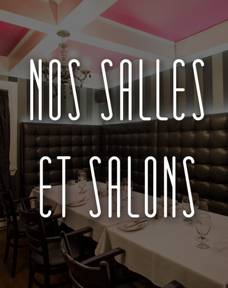 Nos salles et salons